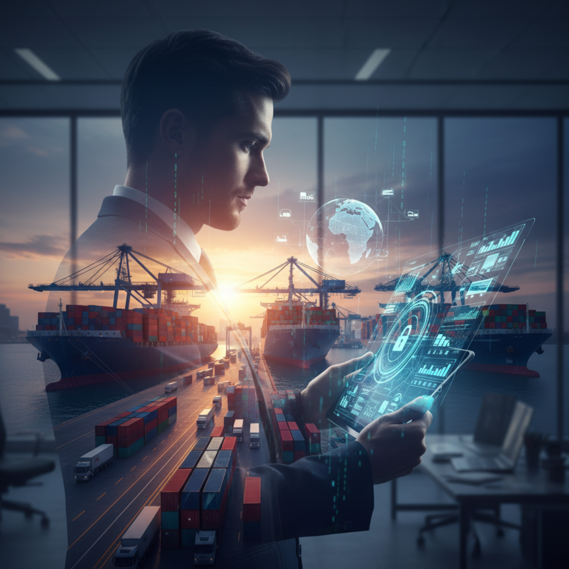 Global supply chain management and international hardware warehousing logistics